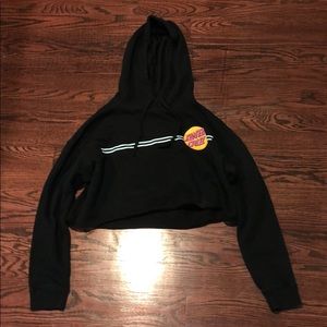 Cropped Santa Cruz Hoodie